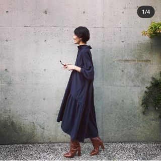 エヌナチュラルビューティーベーシック(N.Natural beauty basic)のNBB×VERY×神山まりあ コラボ ボリュームティアードワンピース(ロングワンピース/マキシワンピース)