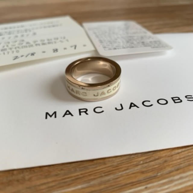 MARC JACOBS(マークジェイコブス)の＊chapi様専用＊ MARC JACOBS リング ホワイト ゴールド エンタメ/ホビーのコレクション(その他)の商品写真