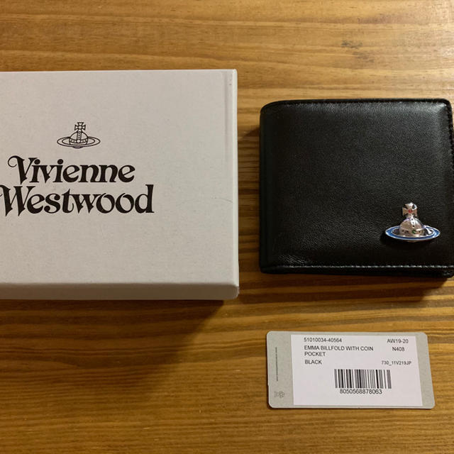 メンズ【新品未使用】Vivienne Westwood 二つ折り財布