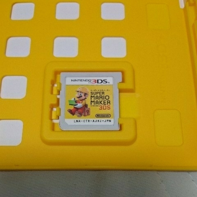 ニンテンドー3DS(ニンテンドー3DS)のスーパーマリオメーカー SUPER MARIO MAKER 3DS ニンテンドー エンタメ/ホビーのゲームソフト/ゲーム機本体(携帯用ゲームソフト)の商品写真