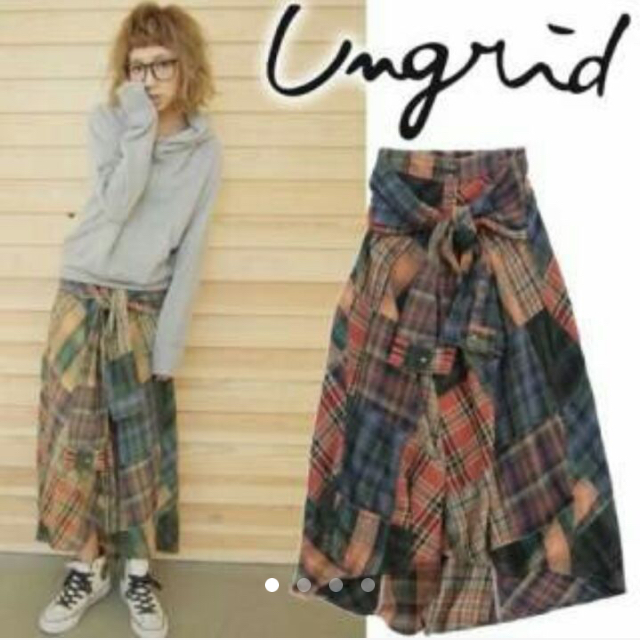 Ungrid(アングリッド)のアングリッド マキシスカート レディースのスカート(ロングスカート)の商品写真