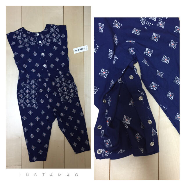 Old Navy(オールドネイビー)のオールインワン ☺︎ Tシャツセット キッズ/ベビー/マタニティのキッズ服女の子用(90cm~)(パンツ/スパッツ)の商品写真