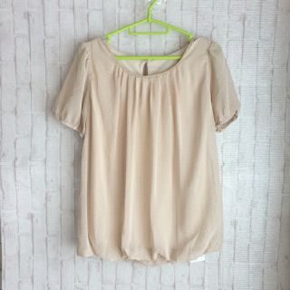 プロポーションボディドレッシング(PROPORTION BODY DRESSING)のプロポーションボディドレッシング  ドット柄シフォンブラウス  サイズ3(シャツ/ブラウス(長袖/七分))