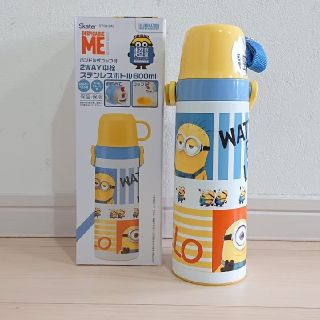 ミニオン(ミニオン)のミニオン 新品 2way ステンレスボトル コップ付直飲み 600ml(水筒)