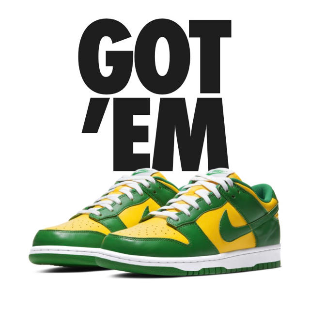 NIKE DUNK LOW SP Brazil 26㎝