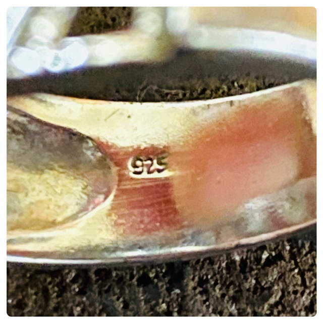 シルバー925 リング  シンプル ジルコニア メンズのアクセサリー(リング(指輪))の商品写真
