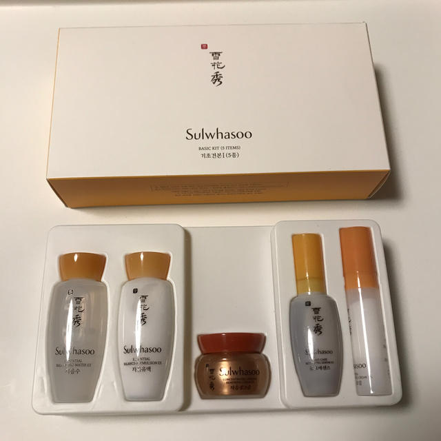 雪花秀 - 雪花秀 Sulwhasoo BASIC KIT(5 ITEMS)の通販 by nh's shop｜ソルファスならラクマ