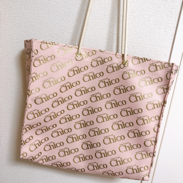 who's who Chico(フーズフーチコ)のwho's who Chico フーズフーチコ ノベルティ ショッパー ピンク レディースのバッグ(ショップ袋)の商品写真