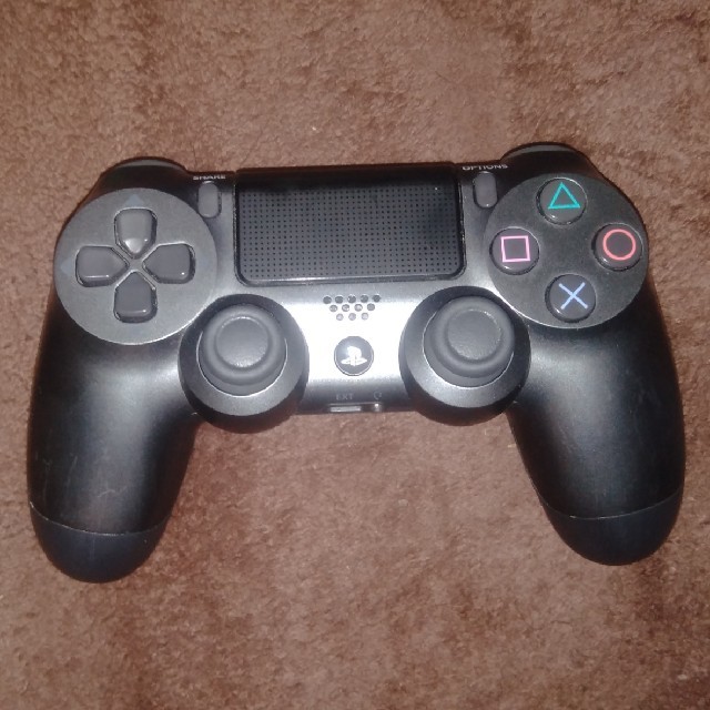 【使用少】PlayStation4用 DualShock4 スチールブラック