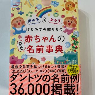 【値引きしました！】赤ちゃんの幸せ名前辞典(その他)