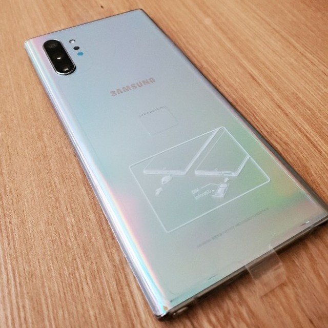 韓国版 Galaxy Note10+ 5G Aura Glow 256GB 店舗良い hensensfreres.fr