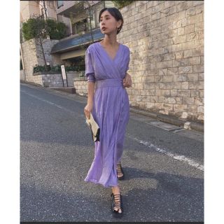 アメリヴィンテージ(Ameri VINTAGE)のAMERI CACHE COEUR DRESS(ロングワンピース/マキシワンピース)