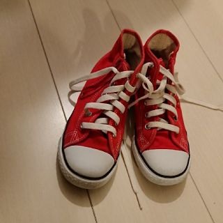 コンバース(CONVERSE)のCONVERSEオールスター20cm☆赤(スニーカー)