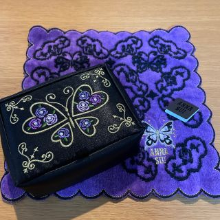 アナスイ(ANNA SUI)のANNA SUI アナスイ　ジュエリーボックス　ハンドタオル(小物入れ)