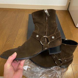 サンローラン(Saint Laurent)のサンローラン　リングブーツ(ブーツ)