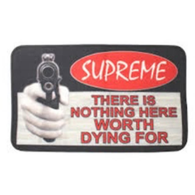 Supreme(シュプリーム)のSupreme Welcome Mat 玄関マット インテリア/住まい/日用品のラグ/カーペット/マット(玄関マット)の商品写真