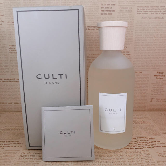クルティ CULTI ディフューザー THE 500ml www.saneecos.com.br