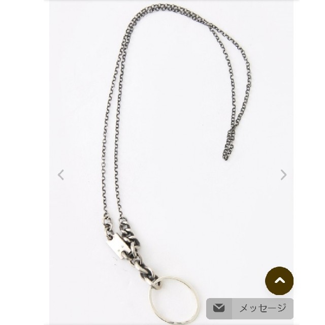 Ann Demeulemeester(アンドゥムルメステール)のWERKSTATT MUNCHEN ネックレス メンズのアクセサリー(ネックレス)の商品写真