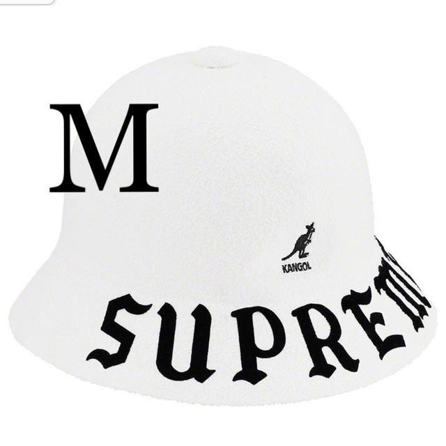 Supreme(シュプリーム)のSupreme Kangol Bermuda CasualHat white メンズの帽子(キャスケット)の商品写真