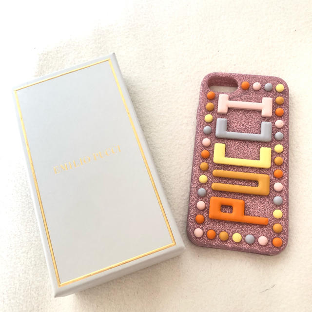 EMILIO PUCCI(エミリオプッチ)の美品　エミリオプッチ　iPhone8ケース スマホ/家電/カメラのスマホアクセサリー(iPhoneケース)の商品写真