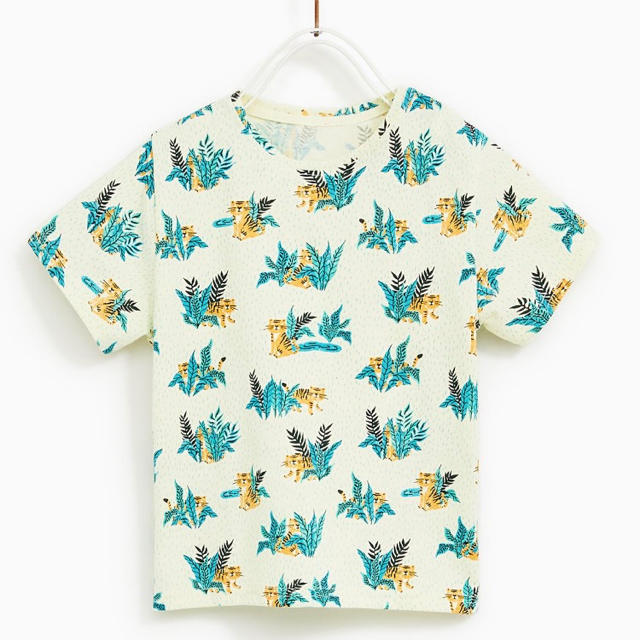 ZARA KIDS(ザラキッズ)の新品未使用　ZARA BABY  Tシャツサイズ86 キッズ/ベビー/マタニティのベビー服(~85cm)(Ｔシャツ)の商品写真