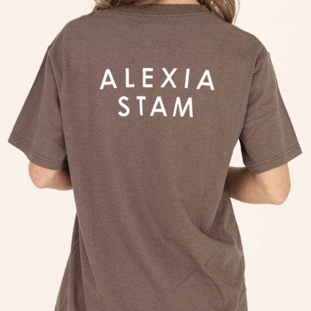 ALEXIA STAM(アリシアスタン)のアリシアスタン  Tシャツ レディースのトップス(Tシャツ(半袖/袖なし))の商品写真