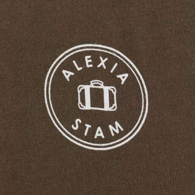 ALEXIA STAM(アリシアスタン)のALEXIA STAM ロゴプリントTシャツ レディースのトップス(Tシャツ(半袖/袖なし))の商品写真