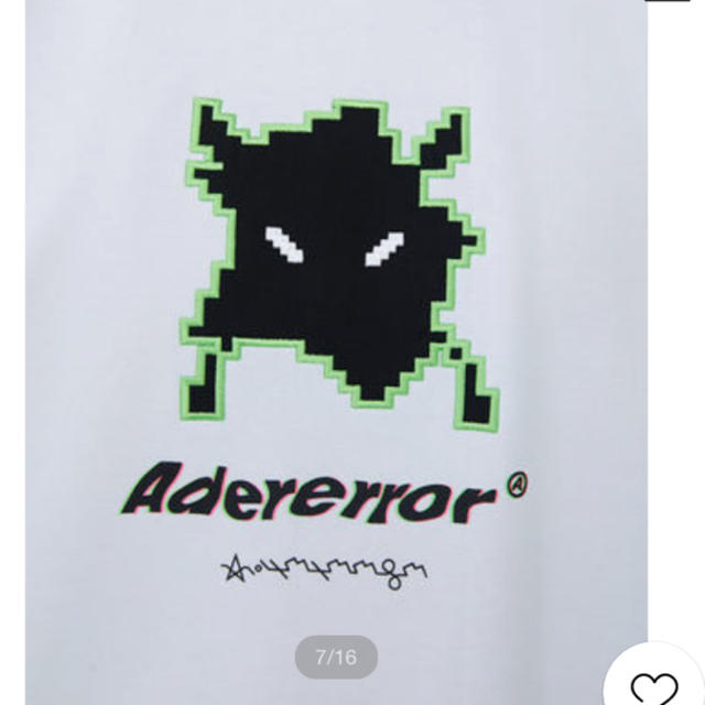 ader error アダーエラー Tシャツ 未使用品の通販 by ヨッちゃん's