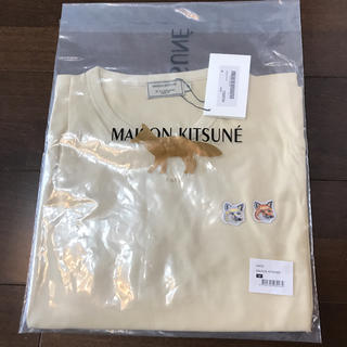 メゾンキツネ(MAISON KITSUNE')のMAISON KITSUNE メゾンキツネ Tシャツ 未使用品(Tシャツ/カットソー(半袖/袖なし))