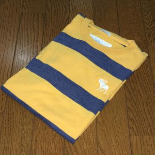 アバクロンビーアンドフィッチ(Abercrombie&Fitch)のアバクロ ロンT メンズ 長袖 Sサイズ(Tシャツ/カットソー(七分/長袖))