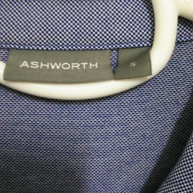 Ashworth(アシュワース)のASHWORTH ポロシャツ(ゴルフウェア)　S スポーツ/アウトドアのゴルフ(ウエア)の商品写真