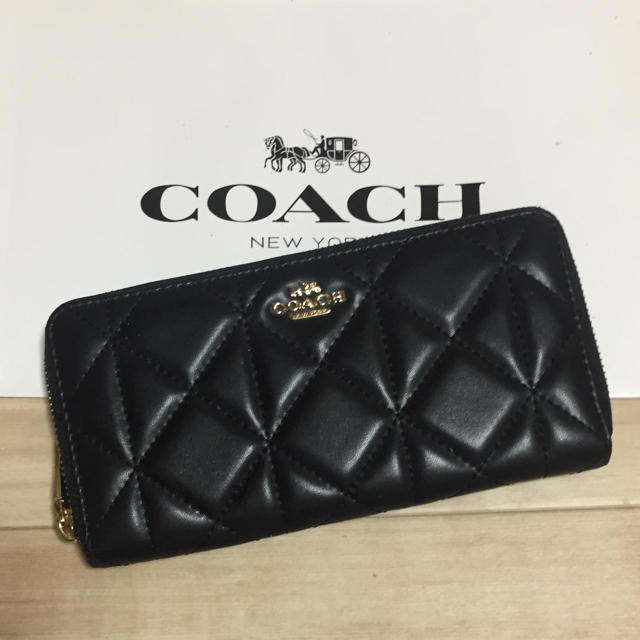 COACH(コーチ)の新品 [COACH コーチ] 長財布 キルティング レディースのファッション小物(財布)の商品写真