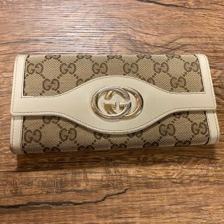 グッチ(Gucci)のGGキャンバス/長財布/キャンバス/BRW/282431・4276(財布)