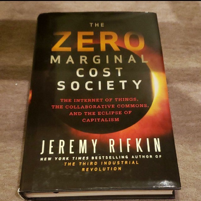 In The Zero Marginal Cost Society
