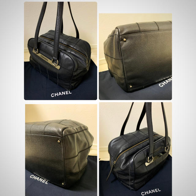 CHANEL(シャネル)の【リカコ様専用】CHANEL チョコバー ボストン　シャネルバック　美品 レディースのバッグ(ボストンバッグ)の商品写真