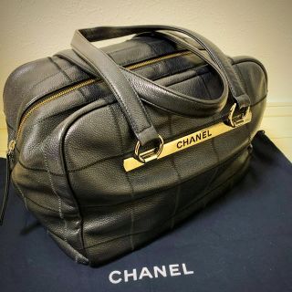 シャネル(CHANEL)の【リカコ様専用】CHANEL チョコバー ボストン　シャネルバック　美品(ボストンバッグ)