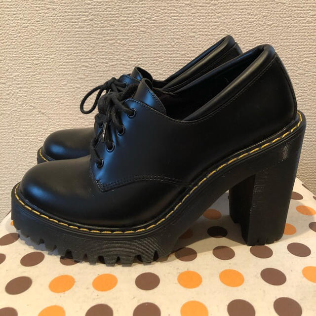 Dr.Martens(ドクターマーチン)のDr.Martens ドクターマーチン チャンキーヒール　ブーツ レディースの靴/シューズ(ローファー/革靴)の商品写真