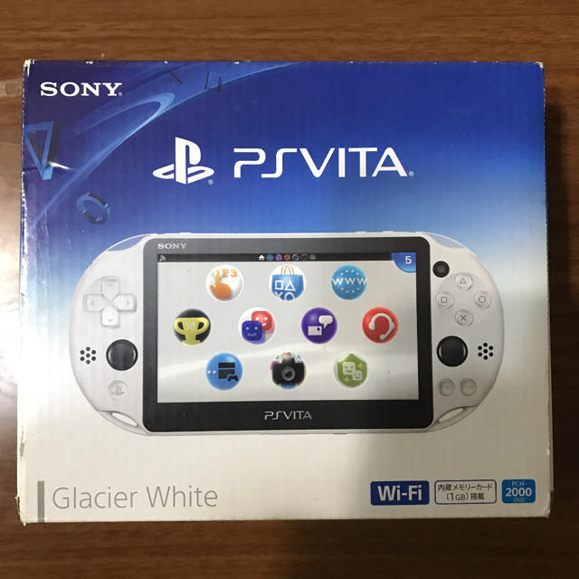 SONY(ソニー)のSONY PSVITA  本体  Glacier White エンタメ/ホビーのゲームソフト/ゲーム機本体(携帯用ゲーム機本体)の商品写真