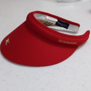 バーバリー(BURBERRY)のバーバリー　ゴルフサンバイザー　美品(その他)