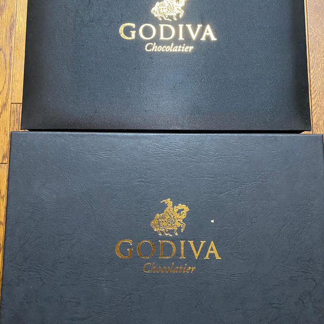GODIVA チョコレートケース(化粧箱)