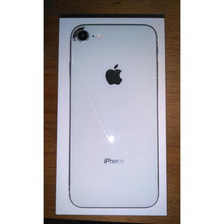 アイフォーン(iPhone)の【値下げ】iPhone 8 Silver 64 GB SIMフリー(スマートフォン本体)