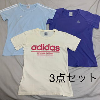 アディダス(adidas)のadidas レディース Tシャツ まとめ売り(Tシャツ(半袖/袖なし))