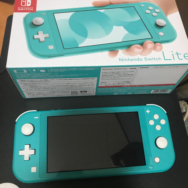 予約販売 Nintendo Switch - みづきさん専用。任天Switch lite ターコイズブルー 携帯用ゲーム機本体