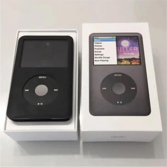 Apple(アップル)のiPod classic 160GB スマホ/家電/カメラのオーディオ機器(ポータブルプレーヤー)の商品写真