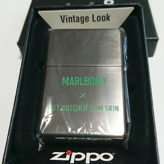 ZIPPO(ジッポー)の新品マルボロ DIET BUTCHER SLIM SKIN コラボ zippo メンズのファッション小物(タバコグッズ)の商品写真