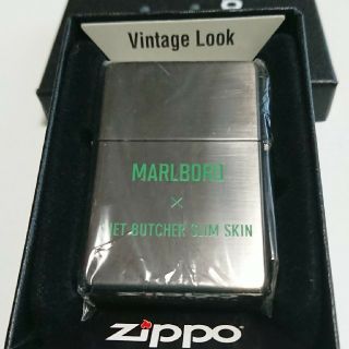 マルボロ\u0026ダイエットブッチャースリムスキンコラボZippo