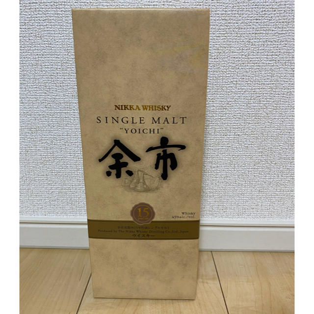 余市15年　シングルモルト食品/飲料/酒