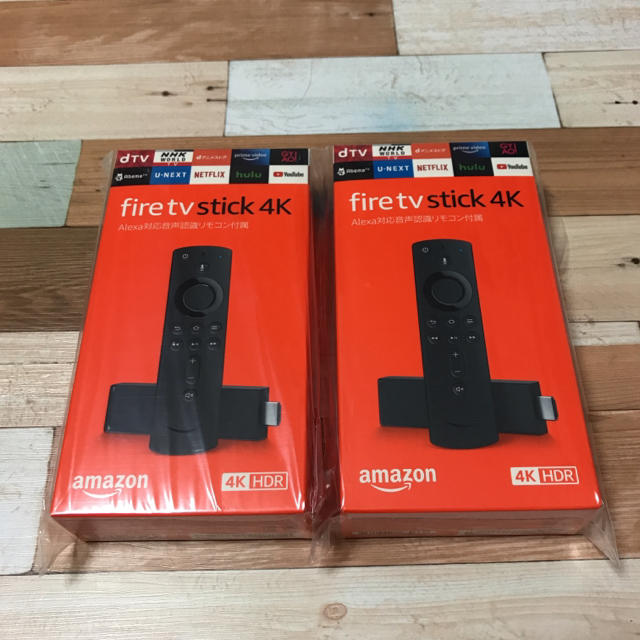 <新品未使用> Fire TV Stick 4k ファイヤースティック　2台