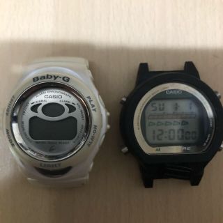 ジーショック(G-SHOCK)のG shock DW6630B 黄ベルト　ジャンク(腕時計(デジタル))