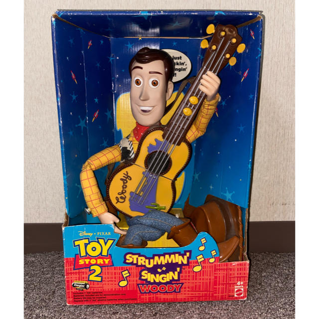 Disney(ディズニー)のToy Story 2 Strummin' singin' Woody エンタメ/ホビーのおもちゃ/ぬいぐるみ(キャラクターグッズ)の商品写真